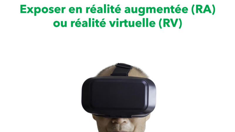 Exposer en réalité augmentée (RA) ou réalité virtuelle (RV) : guide pratique pour les artistes en arts visuels