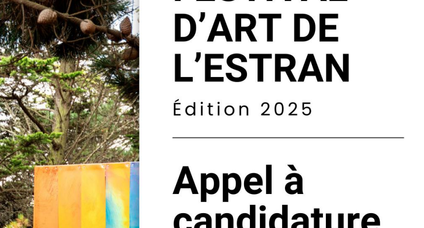 Appel à candidatures : Festival d’art de l’Estran 2025