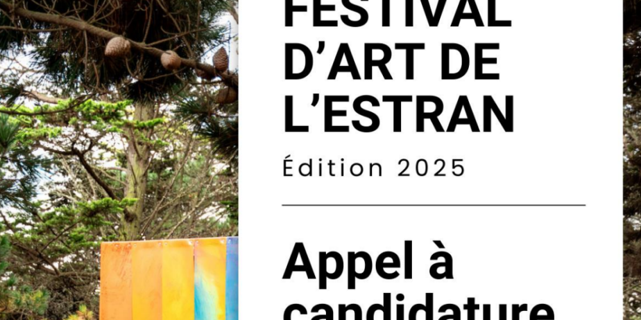 Appel à candidatures : Festival d’art de l’Estran 2025