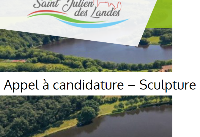 Appel à candidatures : Commande d’une sculpture, Saint Julien des Landes